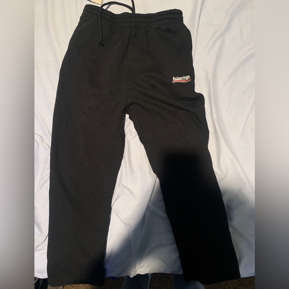 Small black Balenciaga sweatpants